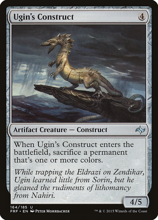 Ugin's Construct [Fate Reforged]-1
