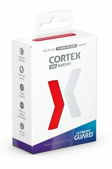 Ultimate Guard Cortex Sleeves Standard Size Red (100)-1