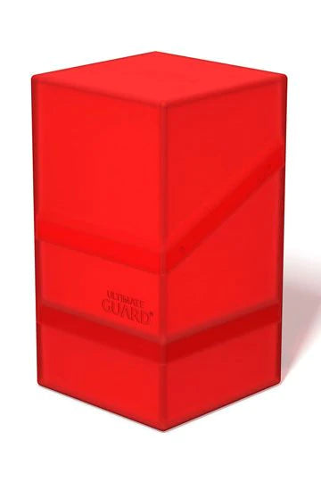 Ultimate Guard Boulder'n'Tray 100+ Ruby Deck Box-1