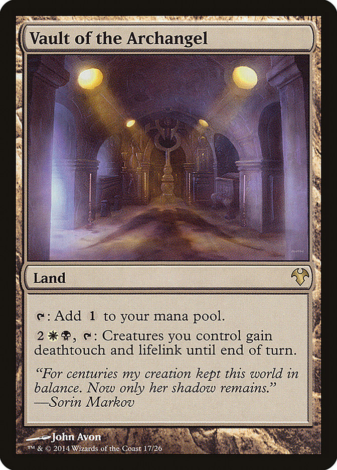 Vault of the Archangel [Modern Event Deck 2014]-1