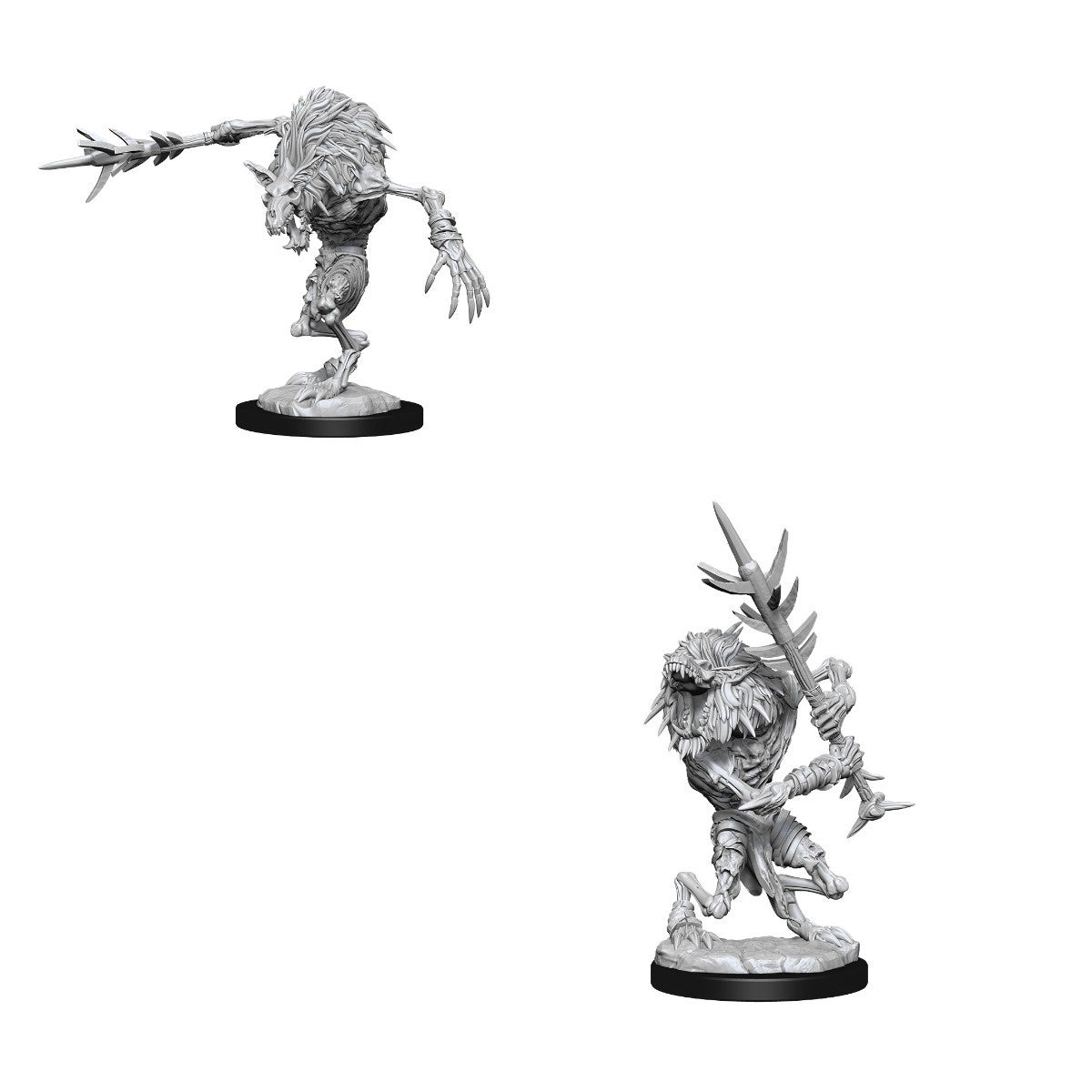 D&D Nolzurs Marvelous Unpainted Miniatures Gnoll Witherlings-1