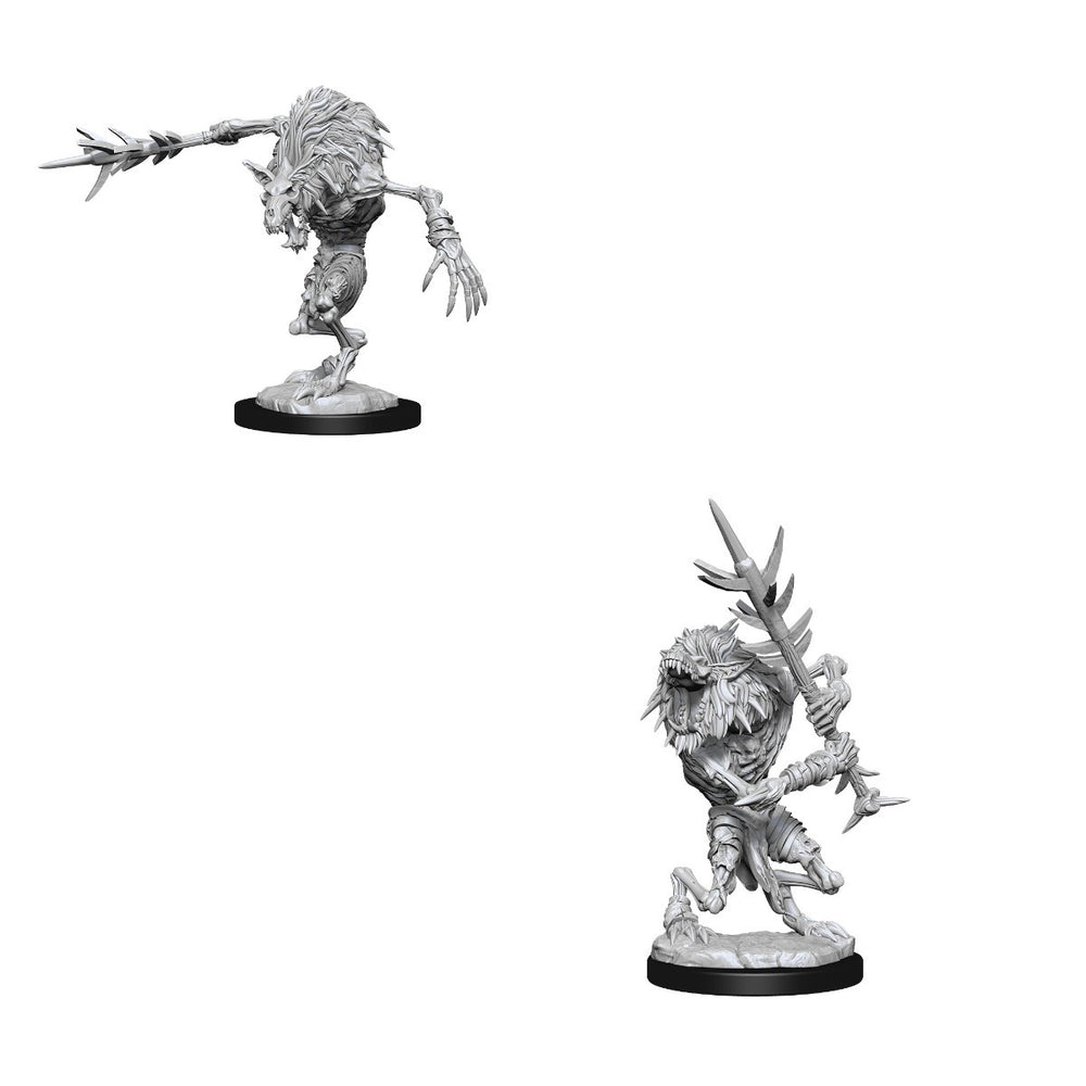 D&D Nolzurs Marvelous Unpainted Miniatures Gnoll Witherlings