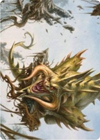 Canopy Baloth Art Card [Zendikar Rising Art Series]-1