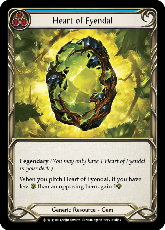Heart of Fyendal [U-WTR000] (Welcome to Rathe Unlimited)  Unlimited Rainbow Foil-1