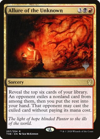 Allure of the Unknown [Theros Beyond Death Promos]