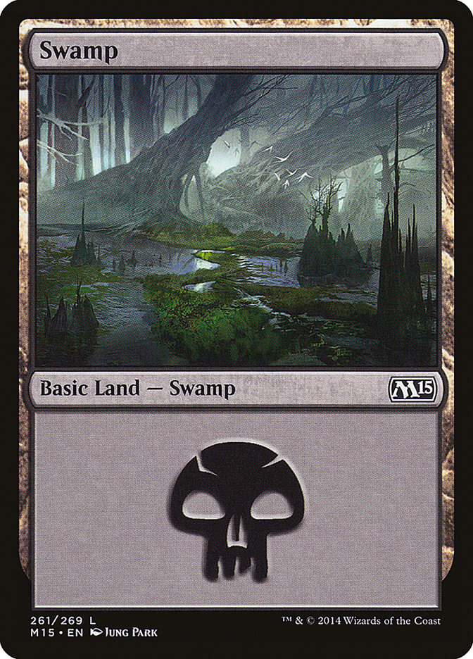 Swamp (261) [Magic 2015]-1