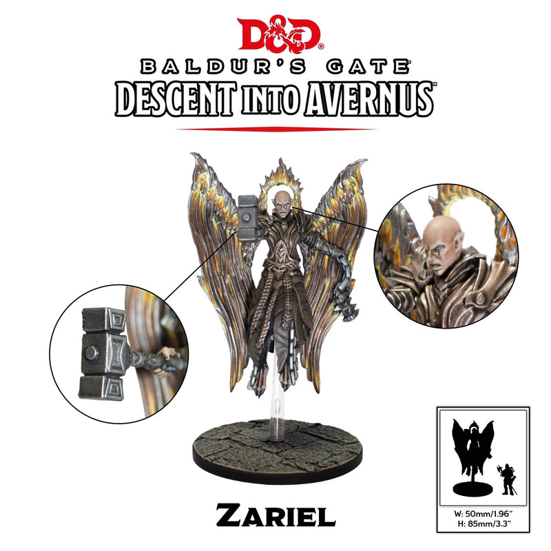 D&D Collectors Series Miniatures Baldurs Gate Descent into Avernus Zariel-1