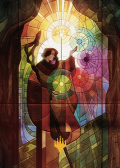 Jodah, the Unifier Art Card (Gold-Stamped Signature) [Dominaria United Art Series]-1