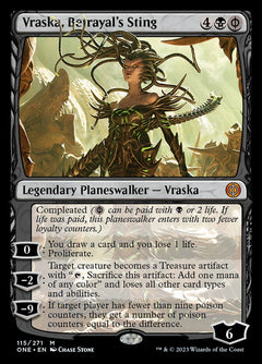Vraska, Betrayal's Sting [Phyrexia: All Will Be One]-1