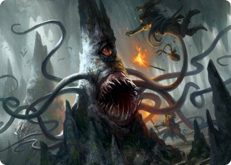Roper Art Card [Dungeons & Dragons: Adventures in the Forgotten Realms Art Series]-1