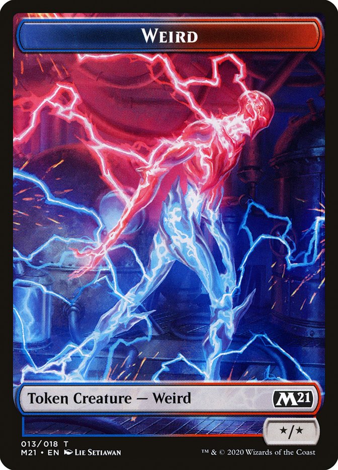 Soldier // Weird Double-Sided Token [Core Set 2021 Tokens]-2