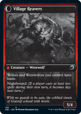 Village Watch // Village Reavers [Innistrad: Double Feature]-2