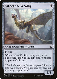 Saheeli's Silverwing [War of the Spark]-1