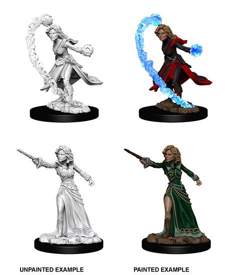 Pathfinder Battles Deep Cuts Female Human Wizard-1