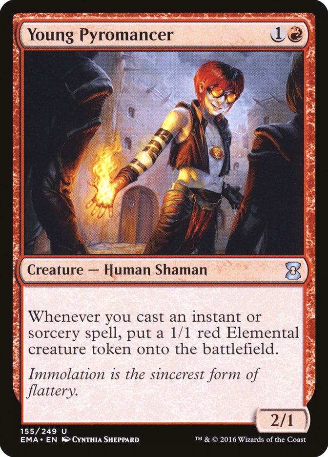 Young Pyromancer [Eternal Masters]-1
