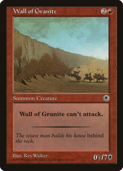 Wall of Granite [Portal]-1