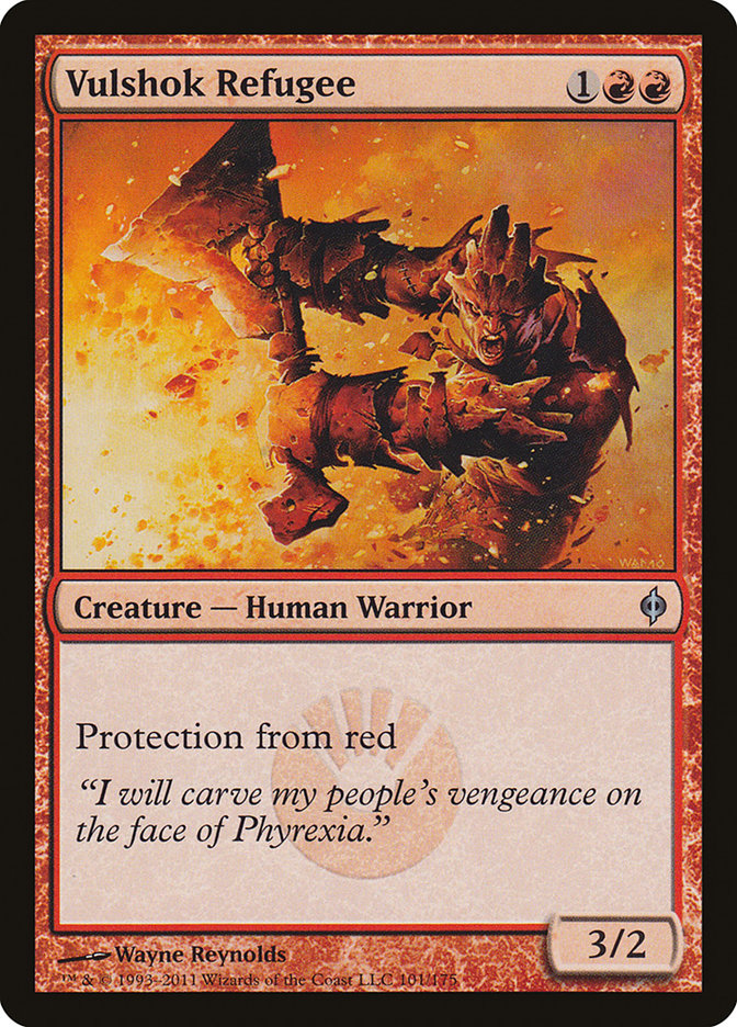 Vulshok Refugee [New Phyrexia]-1
