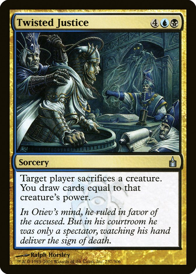 Twisted Justice [Ravnica: City of Guilds]-1
