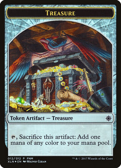 Pirate // Treasure Double-Sided Token [Friday Night Magic 2017]-2