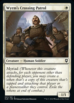 Wyrm's Crossing Patrol [Commander Legends: Battle for Baldur's Gate]-1