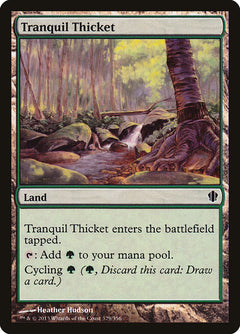Tranquil Thicket [Commander 2013]-1