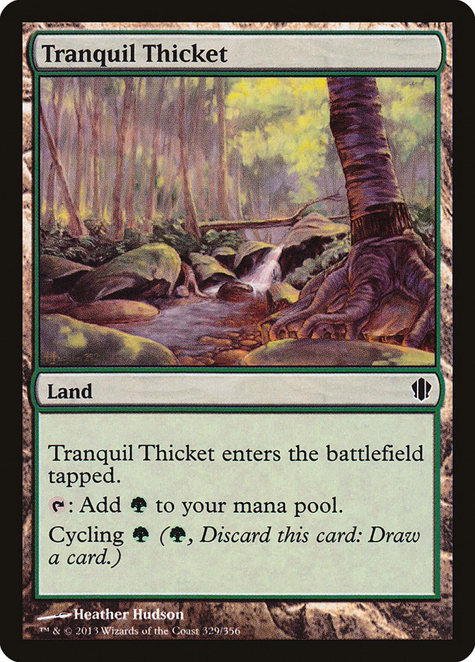 Tranquil Thicket [Commander 2013]-1