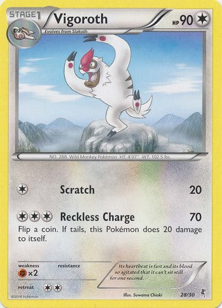 Vigoroth (28/30) [XY: Trainer Kit 1 - Bisharp]-1