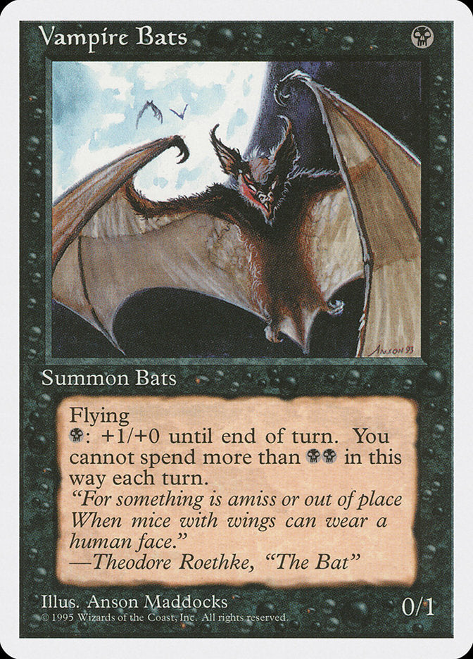 Vampire Bats [Fourth Edition]-1
