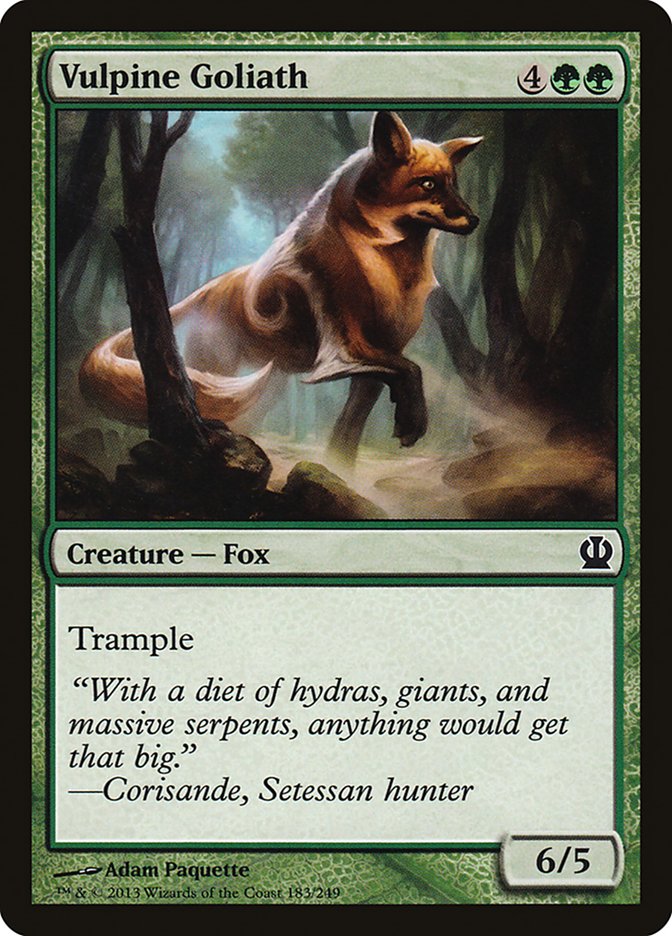 Vulpine Goliath [Theros]-1