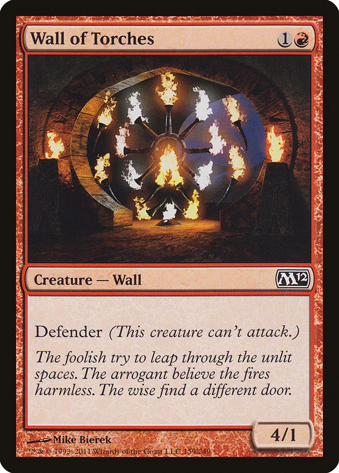 Wall of Torches [Magic 2012]-1