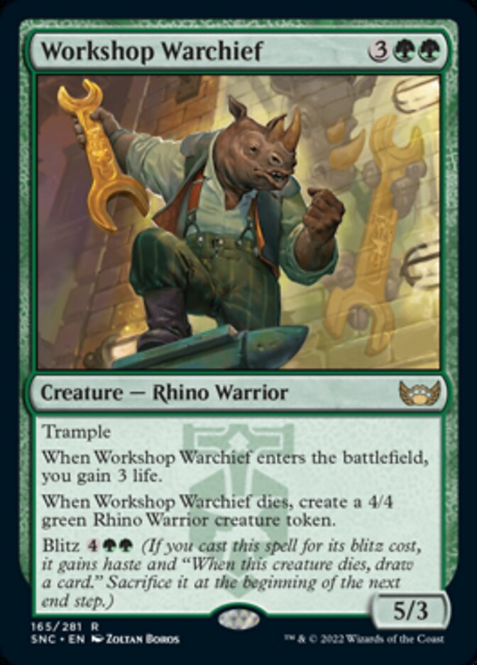 Workshop Warchief [Streets of New Capenna]-1