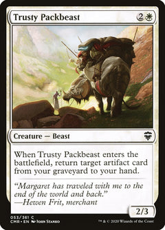 Trusty Packbeast [Commander Legends]-1