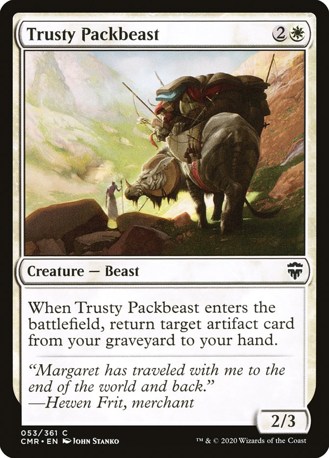 Trusty Packbeast [Commander Legends]-1