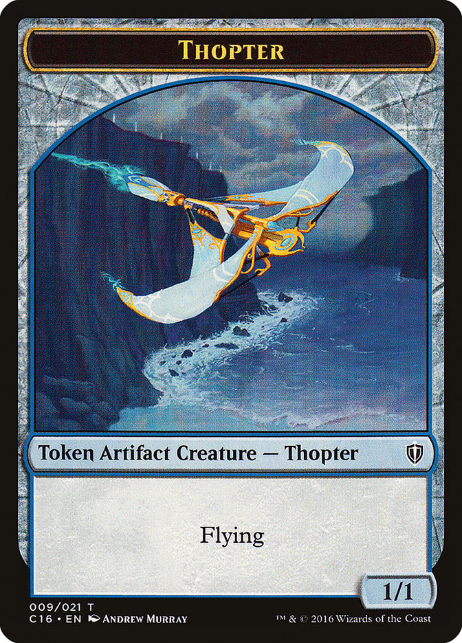 Thopter // Germ Double-Sided Token [Commander 2016 Tokens]-1