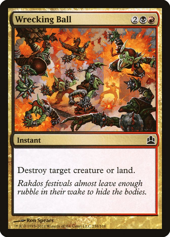 Wrecking Ball [Commander 2011]-1