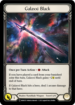 Chane // Galaxxi Black [U-MON154 // U-MON155] (Monarch Unlimited)  Unlimited Normal-2