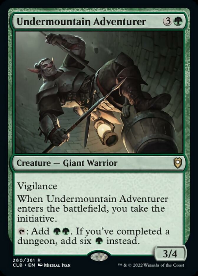Undermountain Adventurer [Commander Legends: Battle for Baldur's Gate]-1