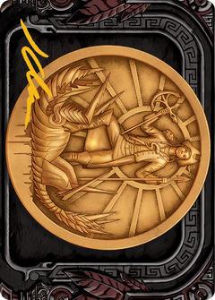 Captain Lannery Storm Art Card (Gold-Stamped Signature) [March of the Machine Art Series]-1
