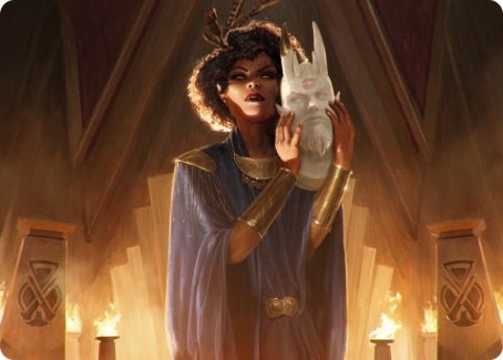 Cormela, Glamour Thief Art Card [Streets of New Capenna Art Series]-1