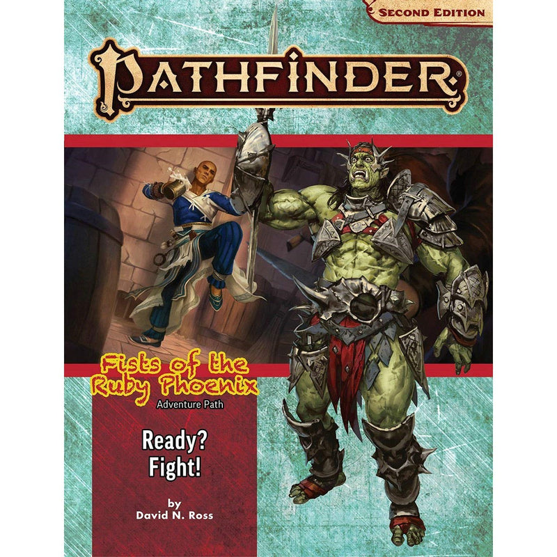 Pathfinder Second Edition Adventure Path Fists of the Ruby Phoenix #2 Ready? Fight!-1