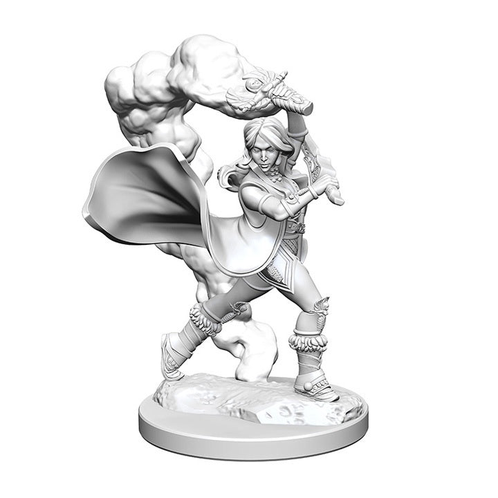 Pathfinder Deep Cuts Unpainted Miniatures Human Female Cleric-1