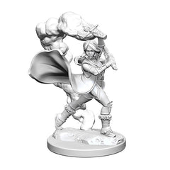 Pathfinder Deep Cuts Unpainted Miniatures Human Female Cleric-1