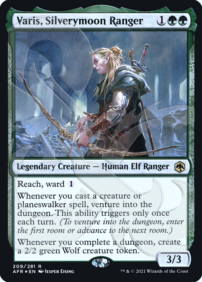 Varis, Silverymoon Ranger (Ampersand Promo) [Dungeons & Dragons: Adventures in the Forgotten Realms Promos]-1