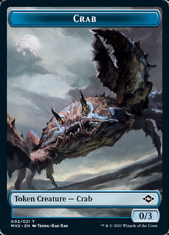 Crab // Treasure (20) Double-Sided Token [Modern Horizons 2 Tokens]-1
