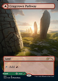 Cragcrown Pathway // Timbercrown Pathway (Borderless) [Secret Lair: Ultimate Edition 2]-1