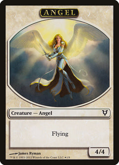 Angel // Demon Double-Sided Token [Open the Helvault]-1