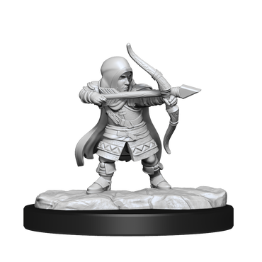 Critical Role Unpainted Miniatures Lotusden Halfing Ranger Male (2)