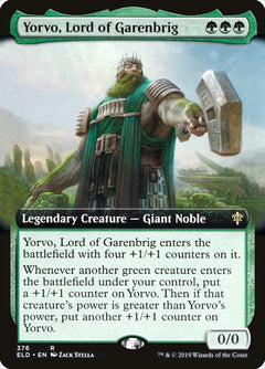 Yorvo, Lord of Garenbrig (Extended Art) [Throne of Eldraine]-1