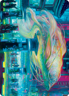 Skyswimmer Koi Art Card [Kamigawa: Neon Dynasty Art Series]-1