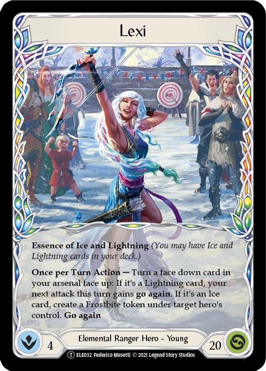 Lexi // Frostbite [U-ELE032] (Tales of Aria Unlimited)  Unlimited Normal-1